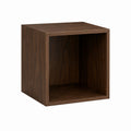 TV-Regal Würfel Walnuss MDF 45 x 45 x 45 cm